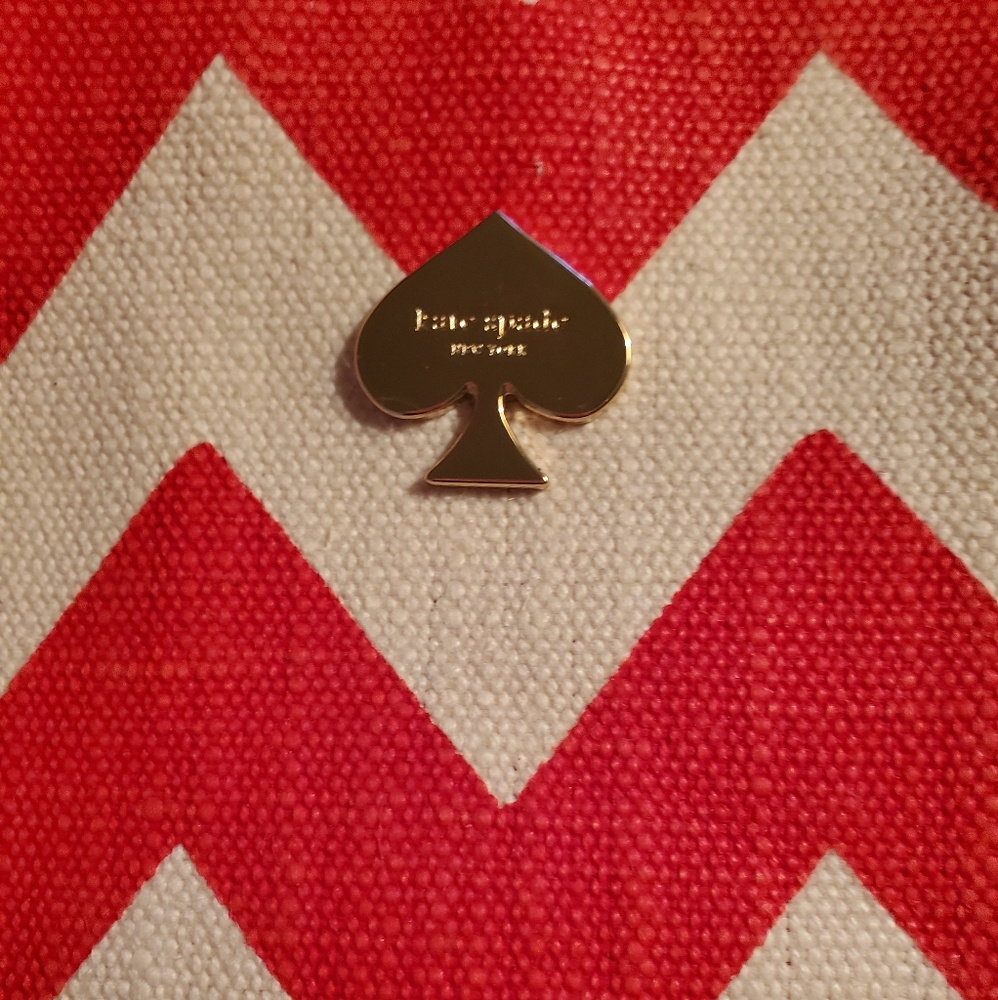 Kate Spade Rare Chevron Purse Bag Tote